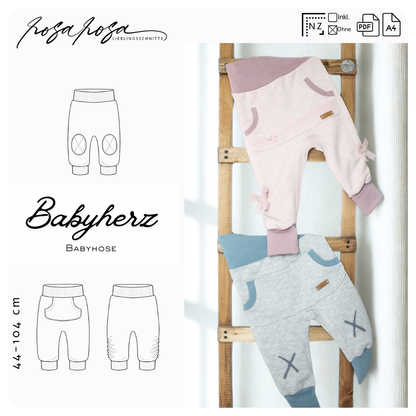 Hose 'Babyherz' Gr. 44 - 104