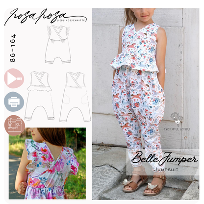 Jumpsuit #BelleJumper 86-164 A4/ A0/ Beamerdatei