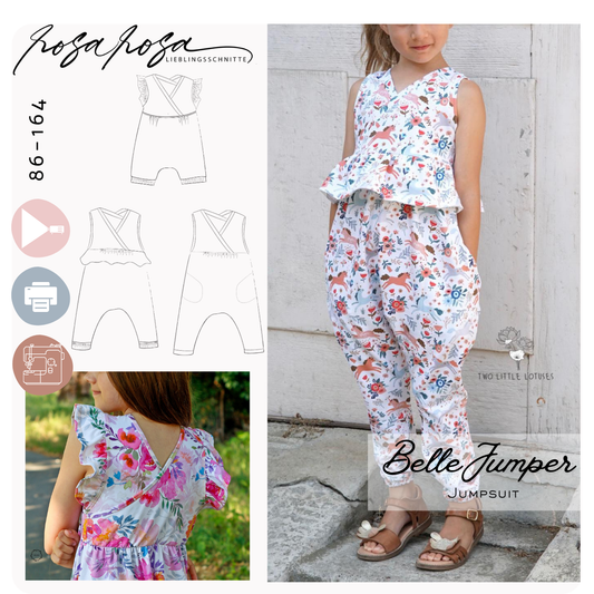 Jumpsuit #BelleJumper 86-164 A4/ A0/ Beamerdatei