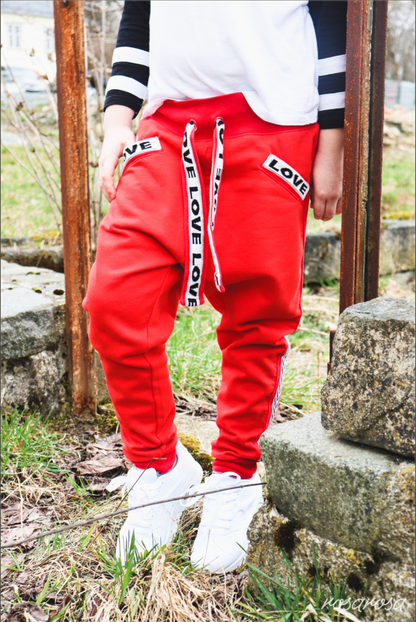 Schmale Sweatpants #SSP Kids 80 - 164 inkl. A4/ A0/ Beamerdatei