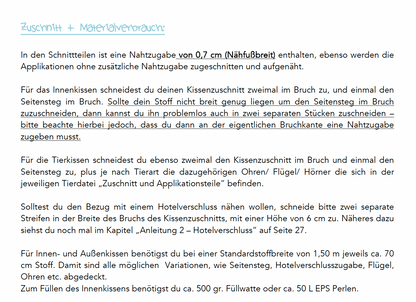 Kissen 'Waldtiere' 5 Designs