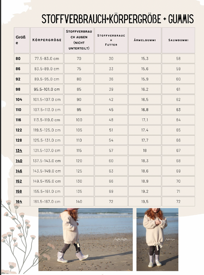 Windwalker – Outdoorhoodie | Gr. 80–164 | inkl. A4, A0 & Beamerdatei
