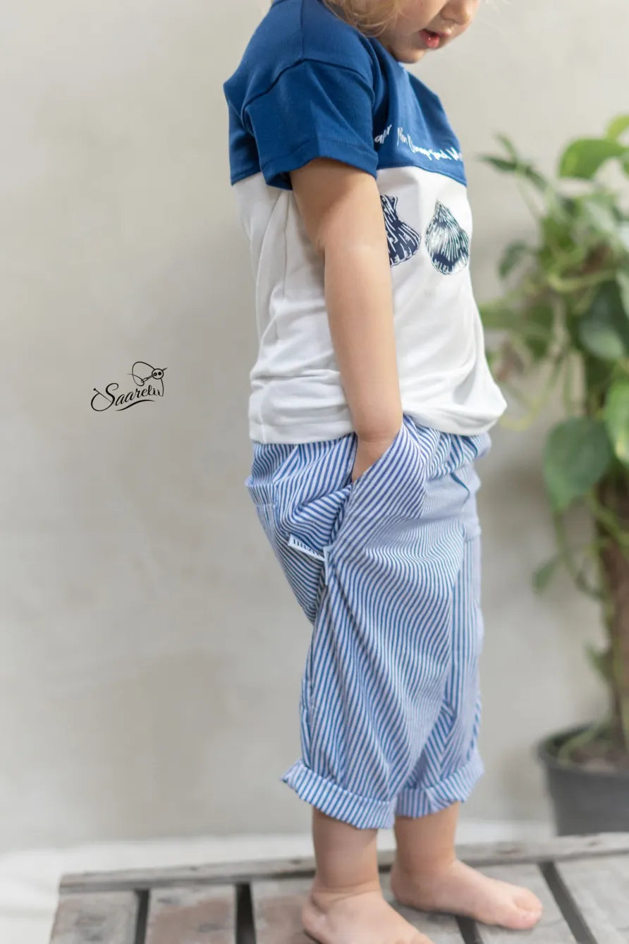 VORBESTELLUNG Nilo Barrel Pants Schnittmuster Kinder Gr. 74–164