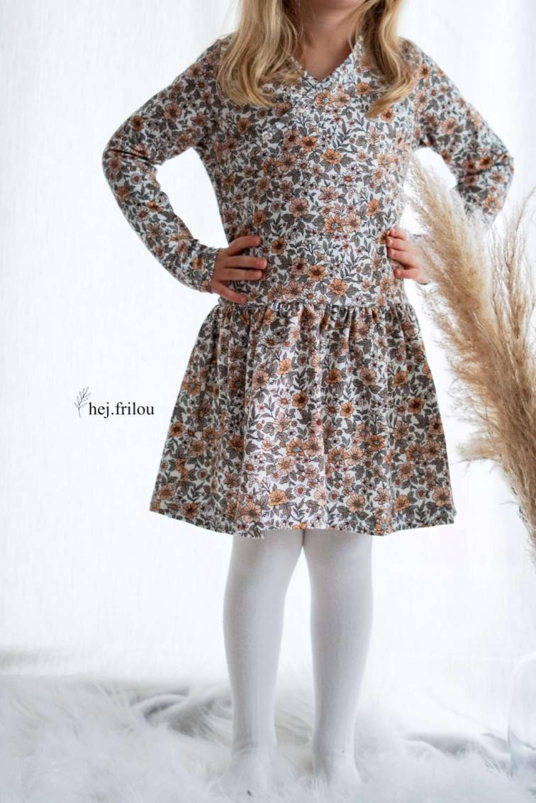 Shirt/ Kleid #Flora Gr. 74-164 inkl. A4/ A0/ Beamerdatei