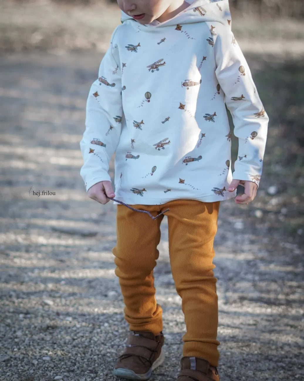 Boxy Shirt/ Dress Kapuzen Add-on 74-164