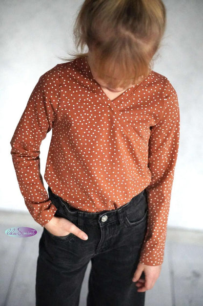 Shirt/ Kleid #Flora Gr. 74-164 inkl. A4/ A0/ Beamerdatei