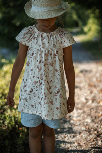 Nuri Kleid & Bluse Gr. 74–146 inkl. A4, A0, Beamerdatei