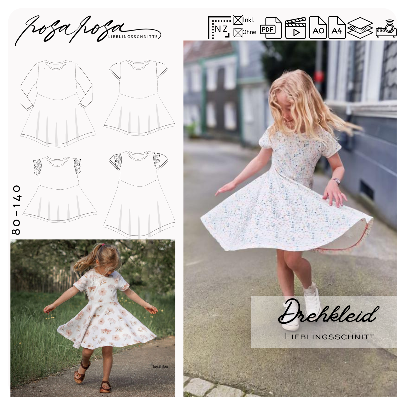 Drehkleid Kinderkleid mit Tellerrock
Schwingendes Kinderkleid Schnittmuster
Drehkleid mit kurzen Ärmeln genäht
Kinder Tunika mit Tellerrock Schnittmuster
Drehkleid mit Flügelärmeln für Kinder
Kinderkleid aus Jersey zum Drehen
Drehkleid mit langen Ärmeln Schnittmuster
Bequemes Kinderkleid mit weitem Rock
Drehkleid aus Rib Jersey genäht
Verspieltes Kinderkleid mit Schwung
