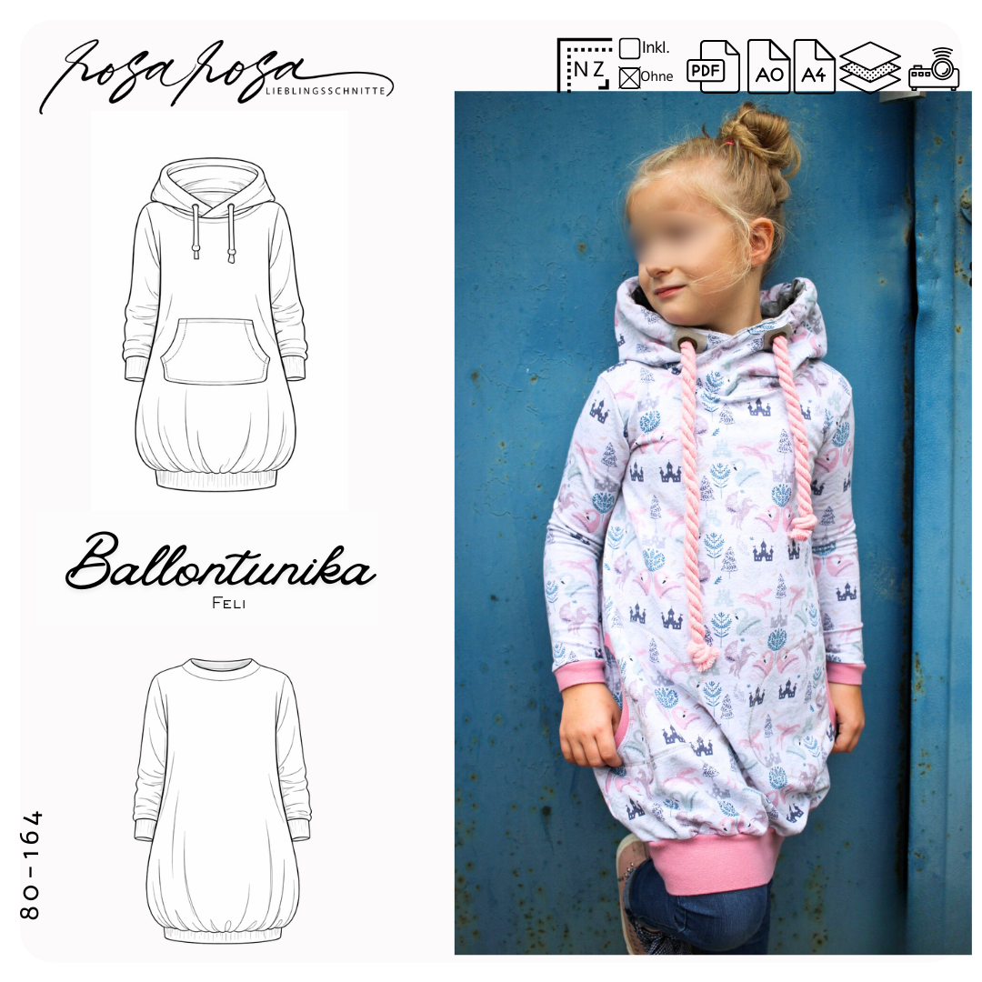Das original Ballontunika Schnittmuster