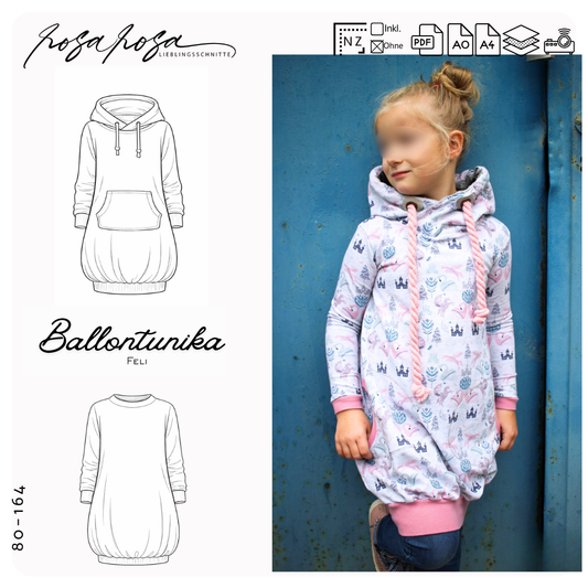 Das original Ballontunika Schnittmuster