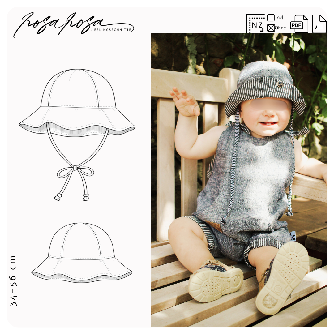 Happy Freebook Babyhut genäht
Gratis Schnittmuster Babyhut 34 bis 56
Baby Sonnenhut aus Webware nähen
Babyhut kostenloses Schnittmuster
Happy Hut aus Jersey genäht
Freebook Babyhut rosarosa
Einfachen Babyhut nähen Anfänger
Babyhut Schnittmuster gratis Download
Unisex Babyhut Schnittmuster
Happy Freebook Hut Detail