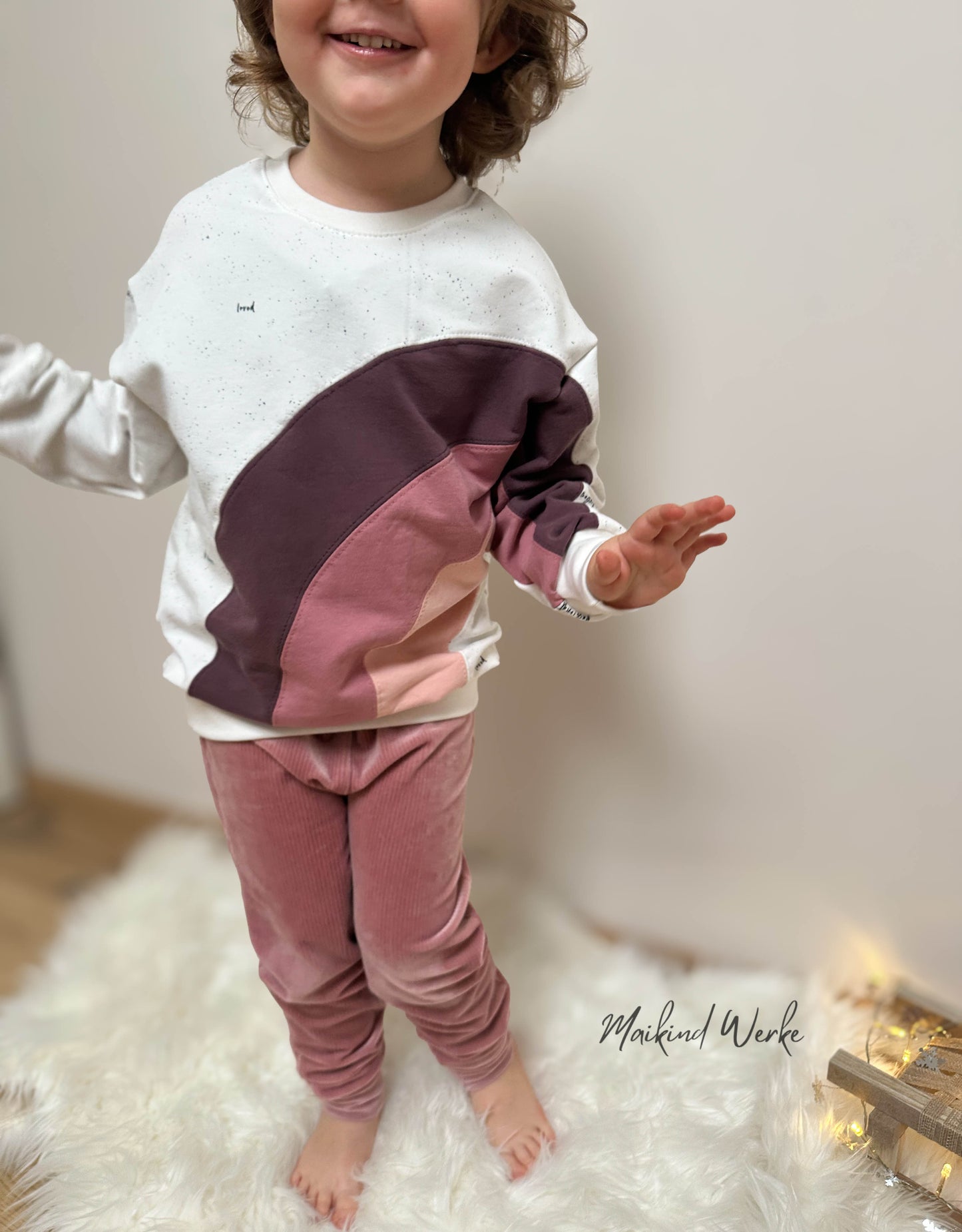 Rainbow Sweater | 80–164 | inkl. A4, A0 & Beamerdatei