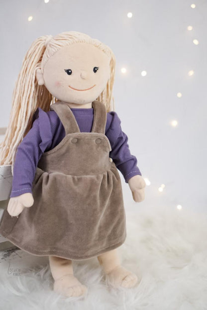 Freebook 'Puppen-Latzkleid'