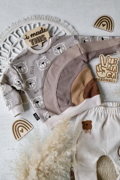 Rainbow Sweater Baby | 44 - 86 | inkl. A4, A0 & Beamerdatei