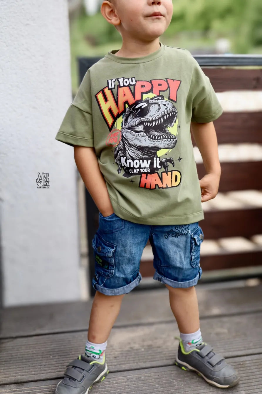 Flowy Kids Schnittmuster | Oversize Shirt Kinder Gr. 74–164