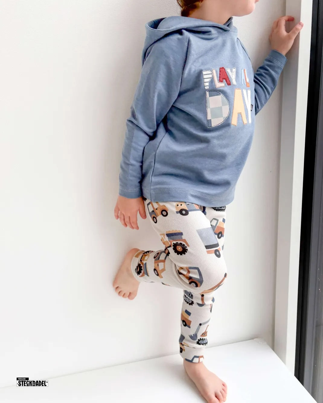 Boxy Shirt/ Dress Kapuzen Add-on 74-164