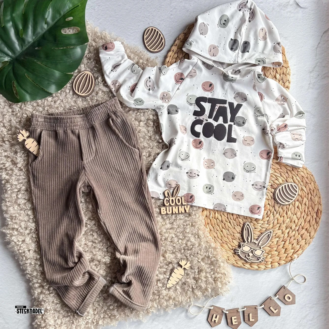 Boxy Shirt/ Dress Kapuzen Add-on 74-164