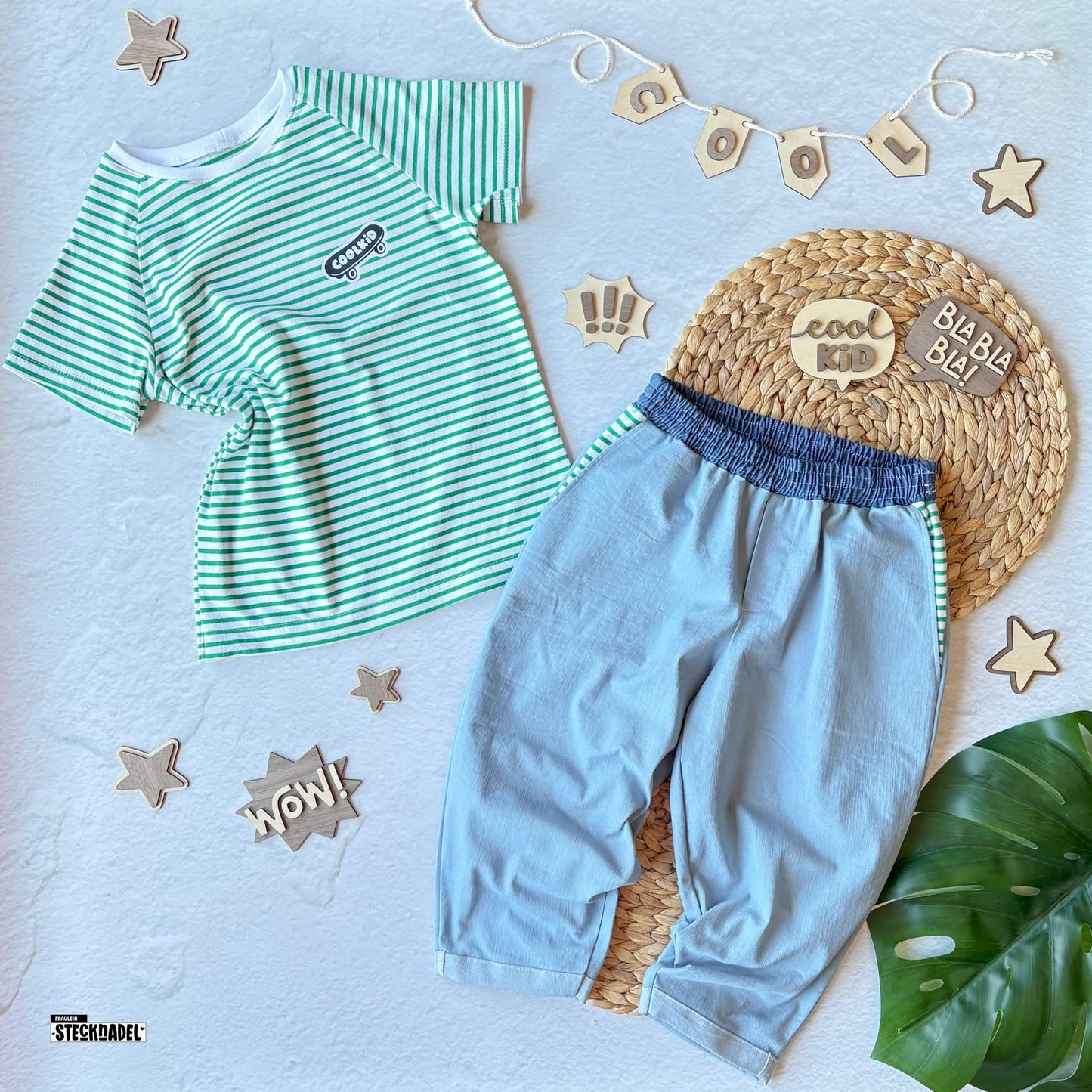 VORBESTELLUNG Nilo Barrel Pants Schnittmuster Kinder Gr. 74–164