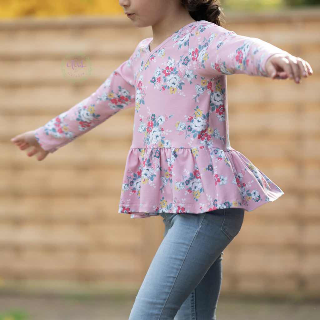 Shirt/ Kleid #Flora Gr. 74-164 inkl. A4/ A0/ Beamerdatei