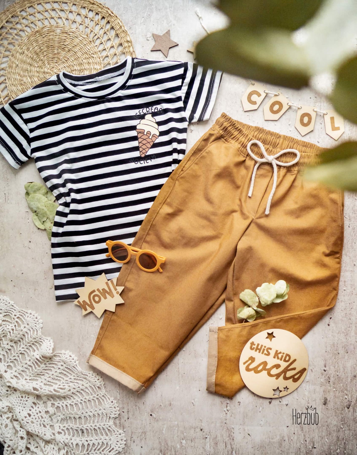 VORBESTELLUNG Nilo Barrel Pants Schnittmuster Kinder Gr. 74–164