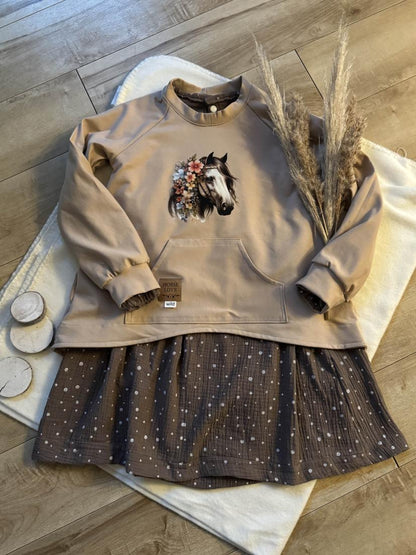 #CloudyHood Sweatshirt 74-164 inkl. A4/ A0/ Beamerdatei