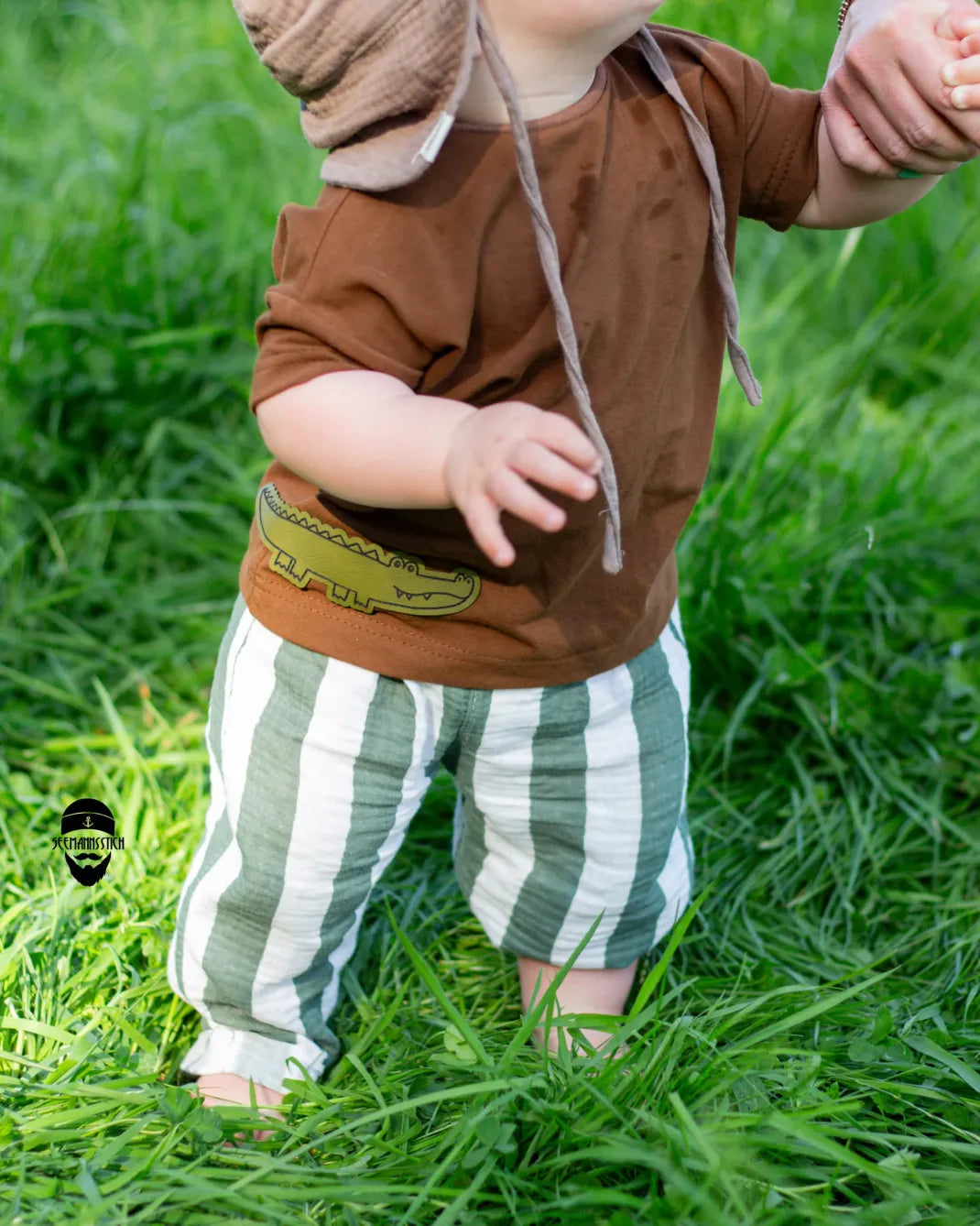 Nilo Baby Barrel Pants Schnittmuster Kinder Gr. 50-80