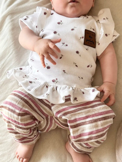 Nilo Baby Barrel Pants Schnittmuster Kinder Gr. 50-80