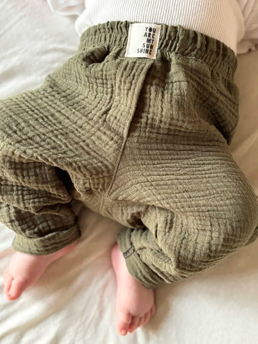 Nilo Baby Barrel Pants Schnittmuster Kinder Gr. 50-80