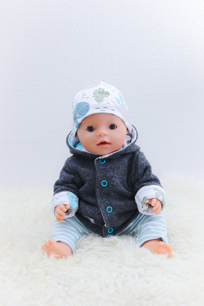 Puppenjacke #Puppenjumi Gr. 36 - 43cm