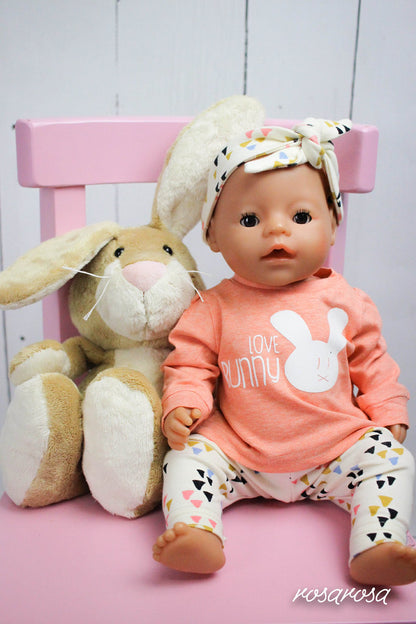 Puppenschnittmuster Puppenliebe 2 Spring Collection 36, 43 cm - A4