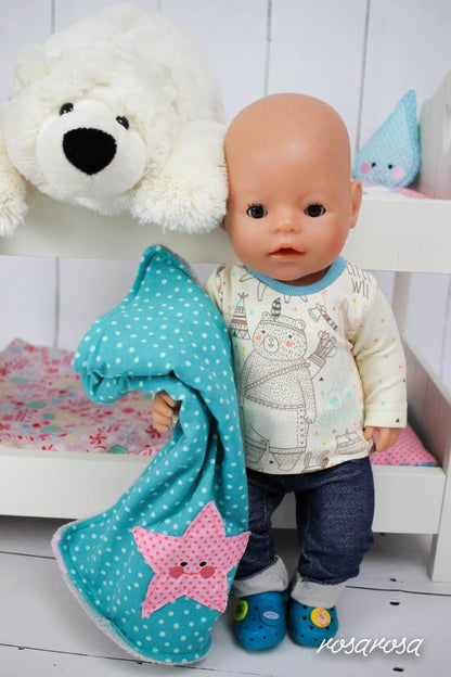 Puppenschnittmuster Puppenliebe 2 Spring Collection 36, 43 cm - A4