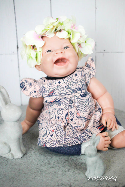Puppenschnittmuster Puppenliebe 2 Spring Collection 36, 43 cm - A4