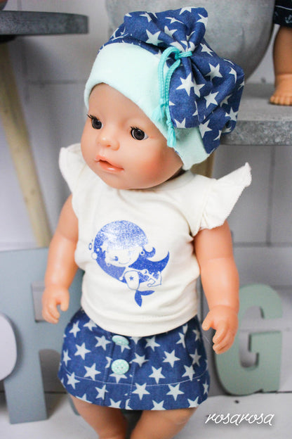 Puppenschnittmuster Puppenliebe 2 Spring Collection 36, 43 cm - A4