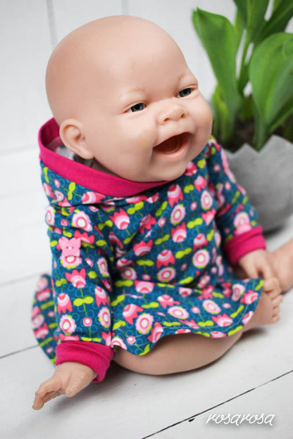 Puppenschnittmuster Puppenliebe 2 Spring Collection 36, 43 cm - A4