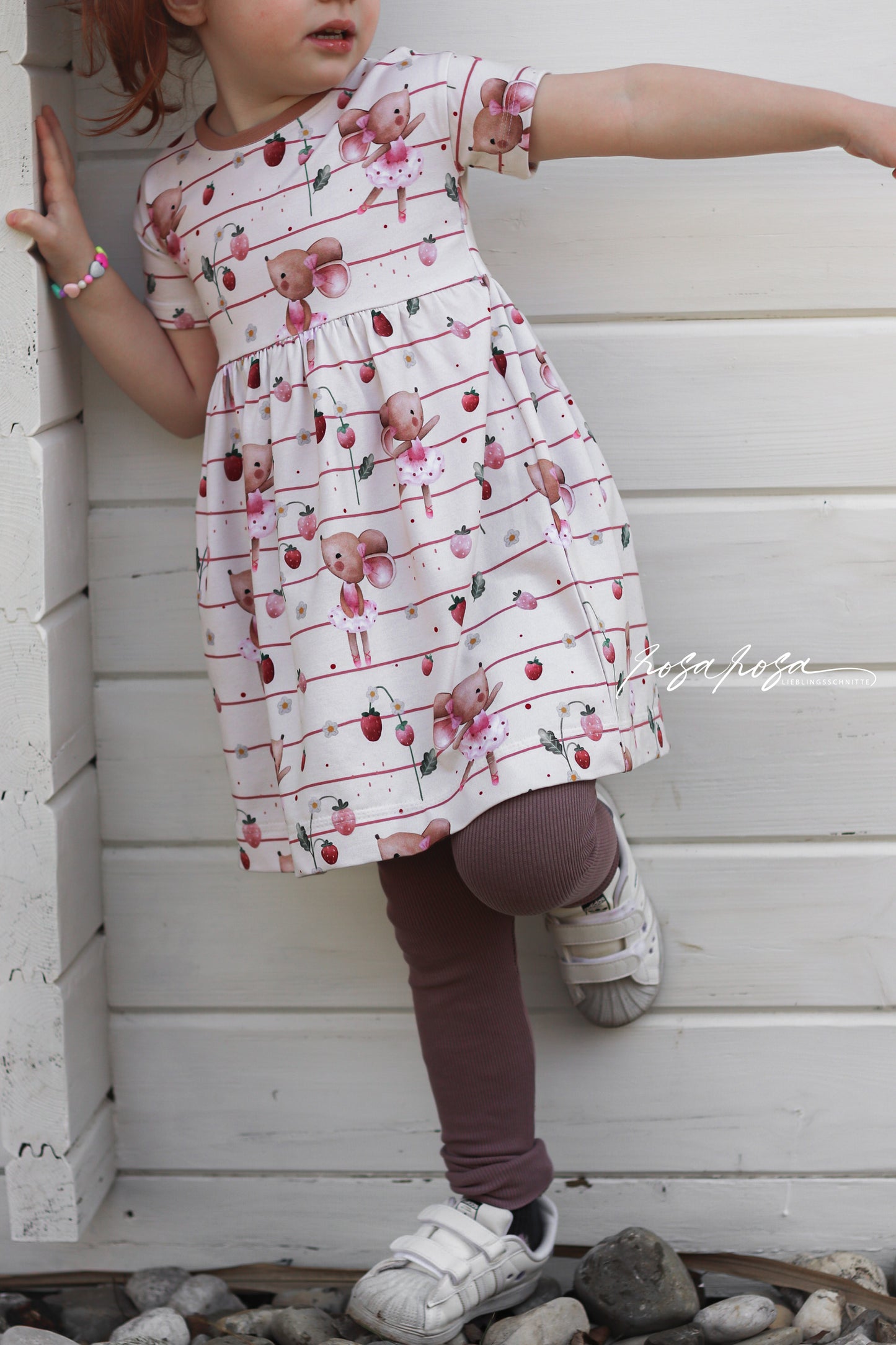 Rainbow-Dress Schnittmuster Kinder Gr. 74–164