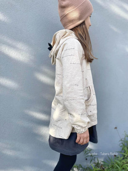 #CloudyHood Sweatshirt 74-164 inkl. A4/ A0/ Beamerdatei