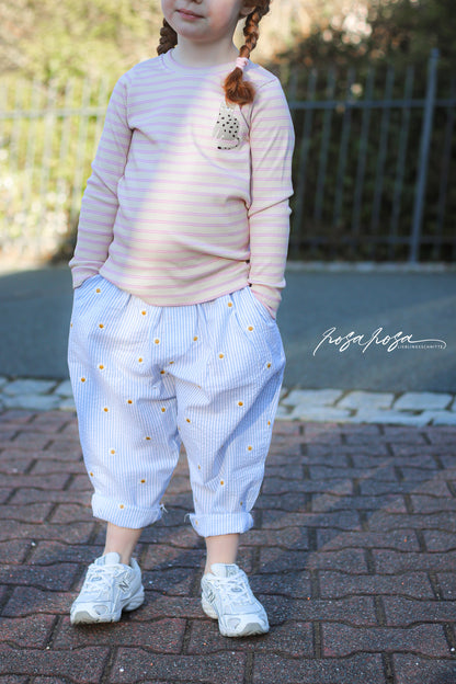 Nilo Barrel Pants Schnittmuster Kinder Gr. 74–164