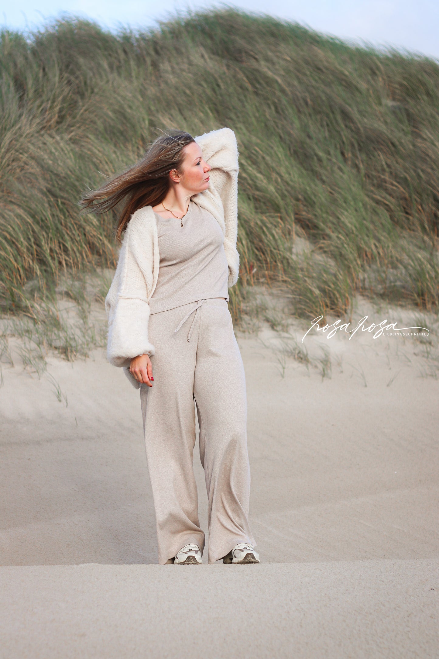 Lounge Legs Schnittmuster | Weite Damenhose Gr. 34–52