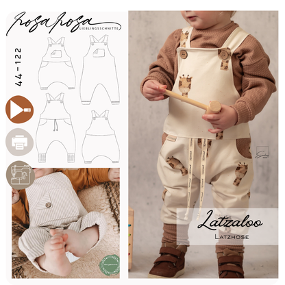 Babylatzhose in zwei Weiten nähen