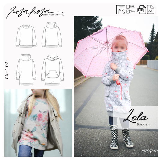 Hoodie 'Lola' Gr. 74 - 170