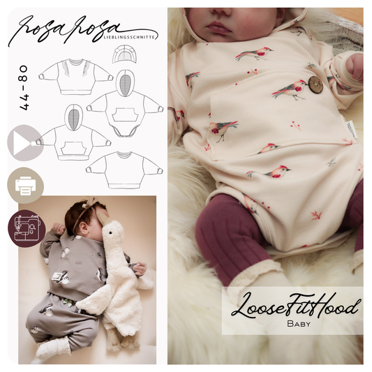 Oversize Babystrampler nähen