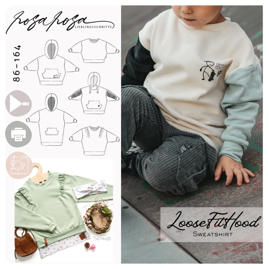 Oversize Pullover nähen