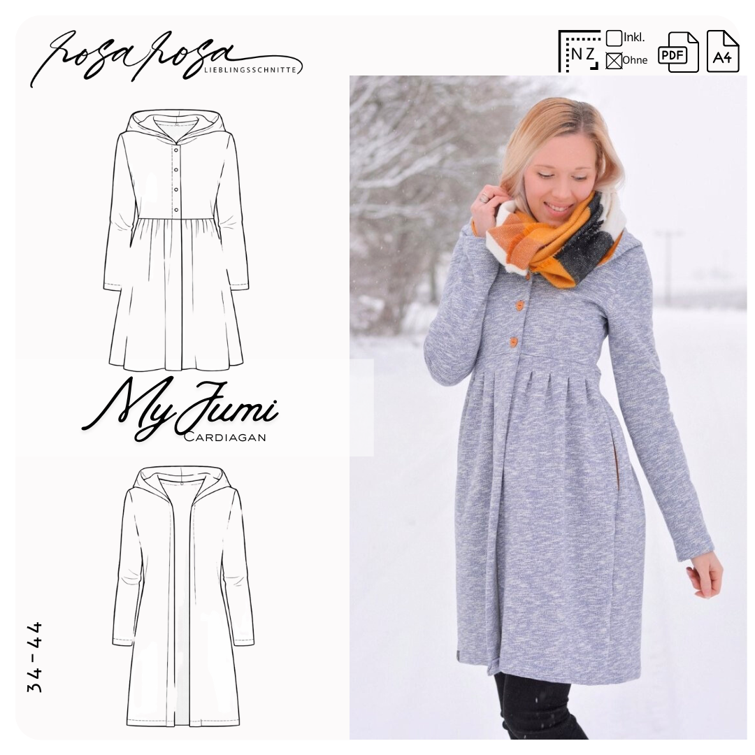Jacke 'My Jumi' Gr. 34 - 44 mit A4/ A0/ Beamerdatei