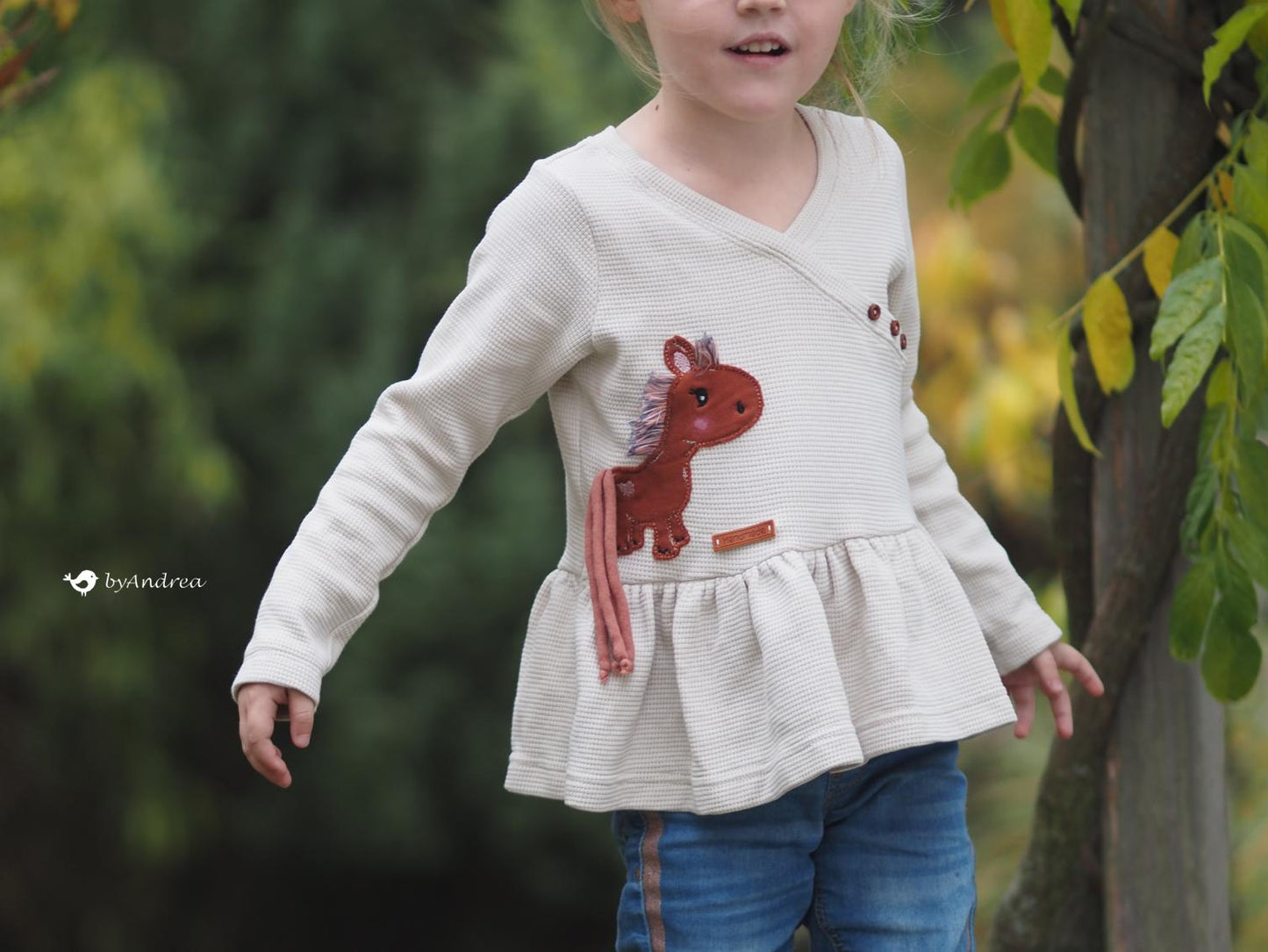 Shirt/ Kleid #Flora Gr. 74-164 inkl. A4/ A0/ Beamerdatei