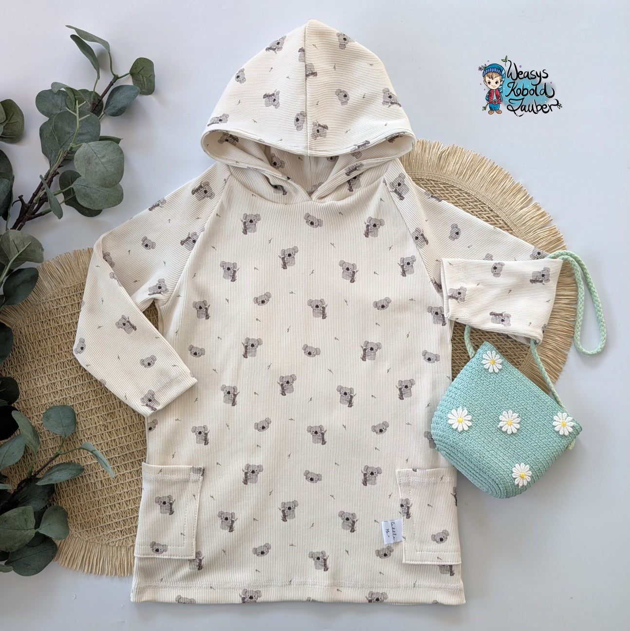 Boxy Shirt/ Dress Kapuzen Add-on 74-164