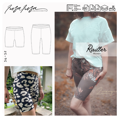 Radler Women Schnittmuster | Freebook Gr. 34–52