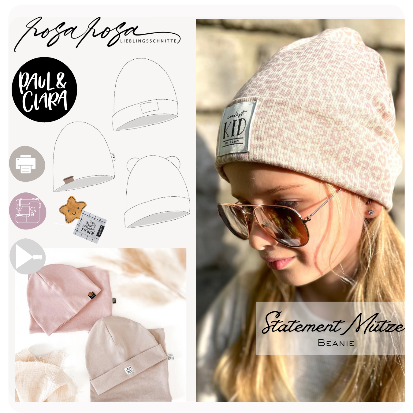 Gratis Schnittmuster Mütze Statement Beanie
Beanie Schnittmuster kostenlos für Kinder
Statement Mütze von Paul und Clara genäht
Hipster Beanie aus Jersey genäht
Mütze mit Umschlag Schnittmuster gratis
Beanie mit Bärenöhrchen Schnittmuster
Kostenloses Mützenschnittmuster rosarosa
Statement Beanie mit Label Patch
Kindermütze aus Ribstoff genäht
Gratis Beanie Schnittmuster Beamerdatei