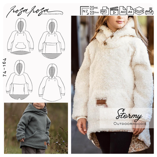 Stormy Outdoorhoodie Kinder Outdoorjacke
Outdoor Hoodie aus Softshell genäht
Stormy Outdoorhoodie mit Schwalbenschwanz Saum
Kinder Outdoorjacke Schnittmuster
Stormy Outdoorhoodie mit Zwergenkapuze
Outdoor Hoodie aus Walkstoff genäht
Stormy Outdoorhoodie mit Bauchtasche
Wetterfeste Kinderjacke Schnittmuster
Stormy Outdoorhoodie mit runder Kapuze
Outdoorjacke im Sweatshirtstil Kinder
