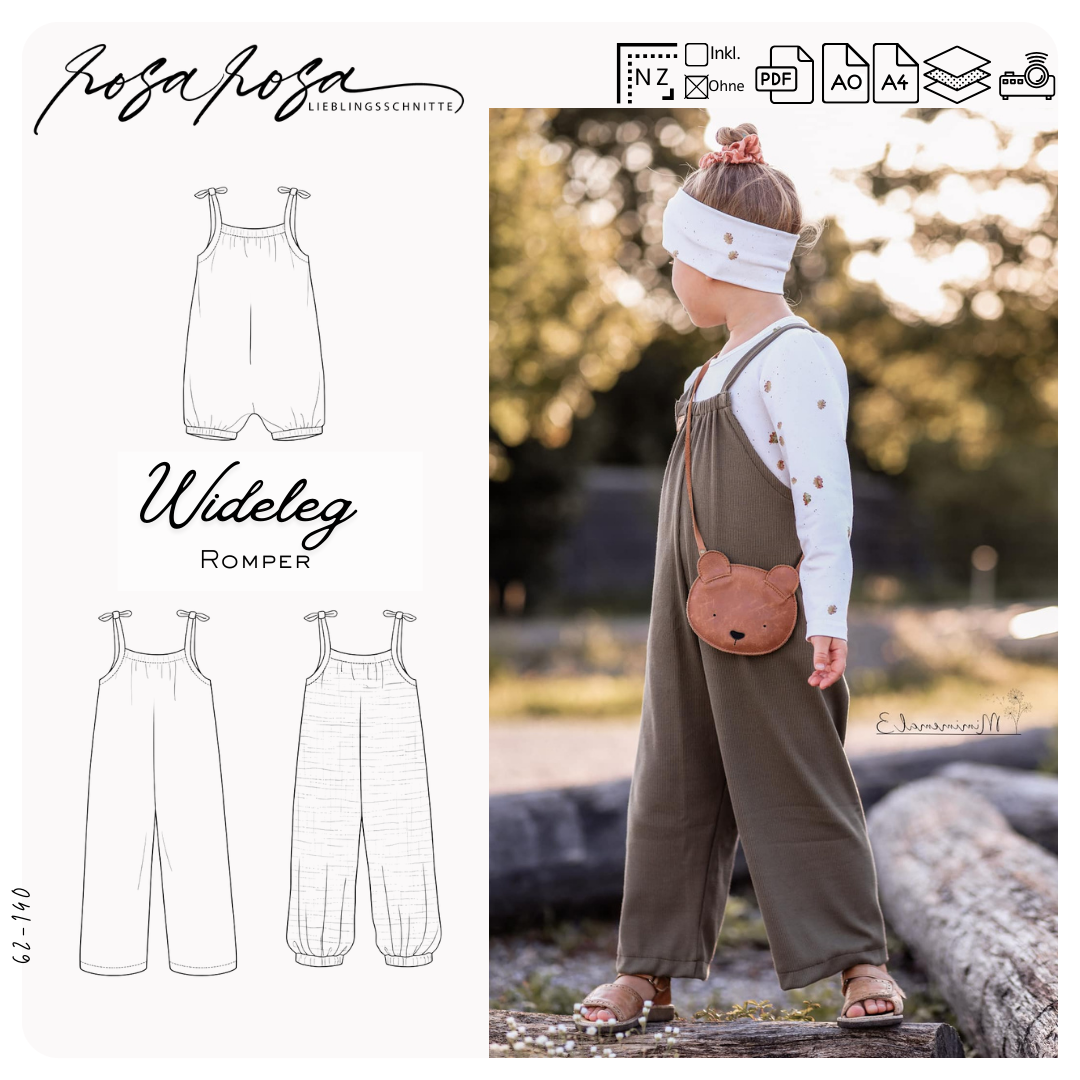 weiter Baby-Romper mit weitem Bein und bequemem Sitz für warme Tage