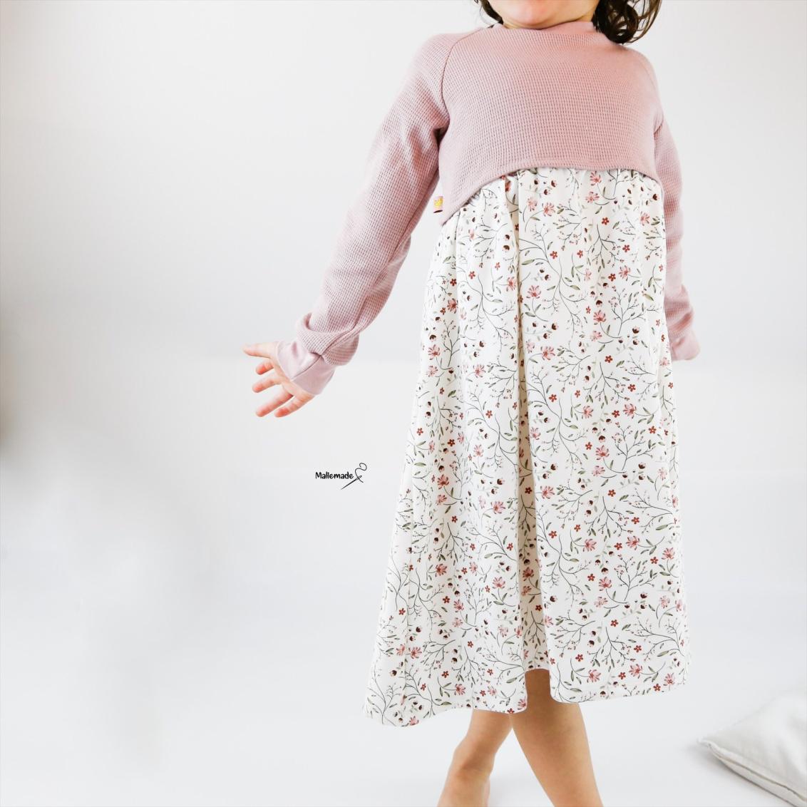Kleid #Crophoodie Dress 80-164 inkl. A4/ A0/ Beamerdatei
